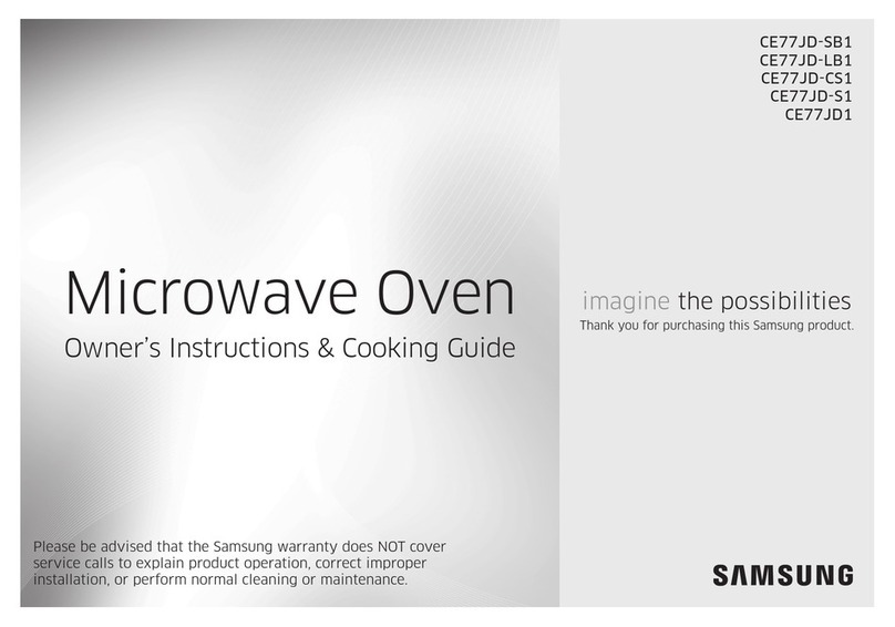 Samsung CE77JD-SB1 Manual