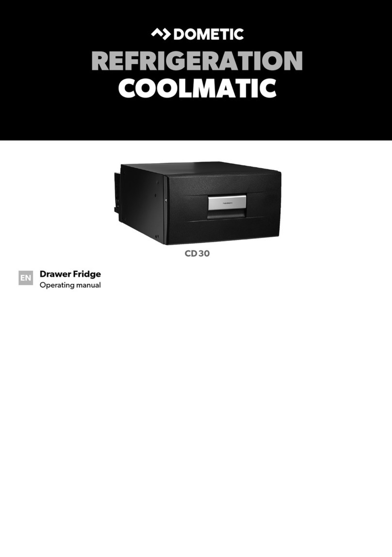 Dometic CoolMatic CD30DC operating manual Dometic CoolMatic CD30DC operating manual