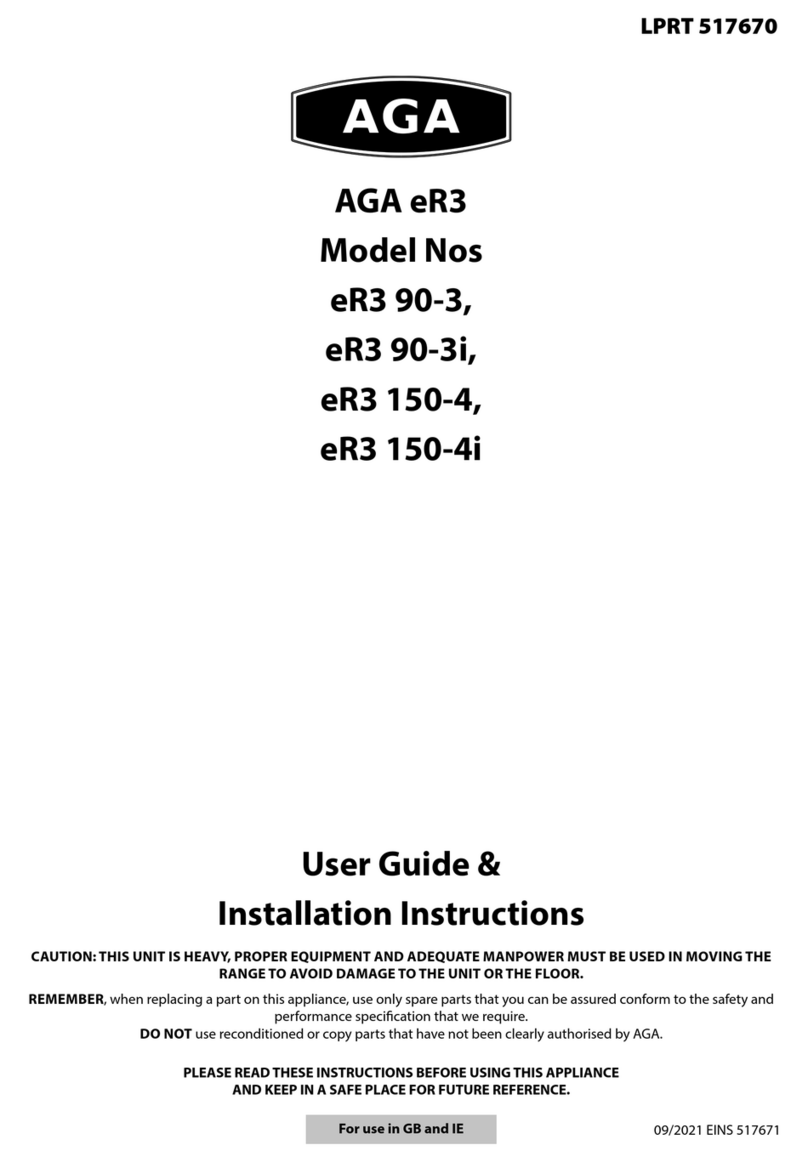 AGA eR3 90 Instruction Manual AGA eR3 90 Instruction Manual