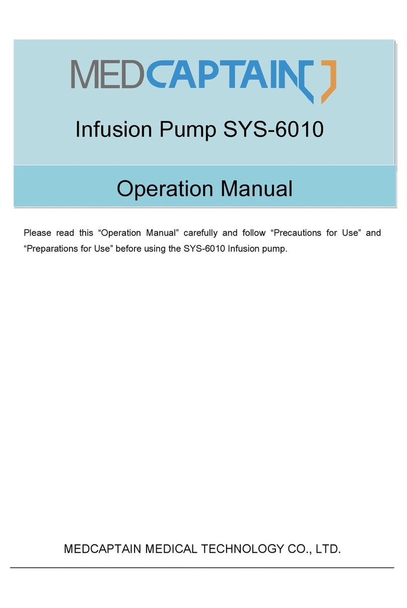 MEDCAPTAIN SYS-6010 Operation manual