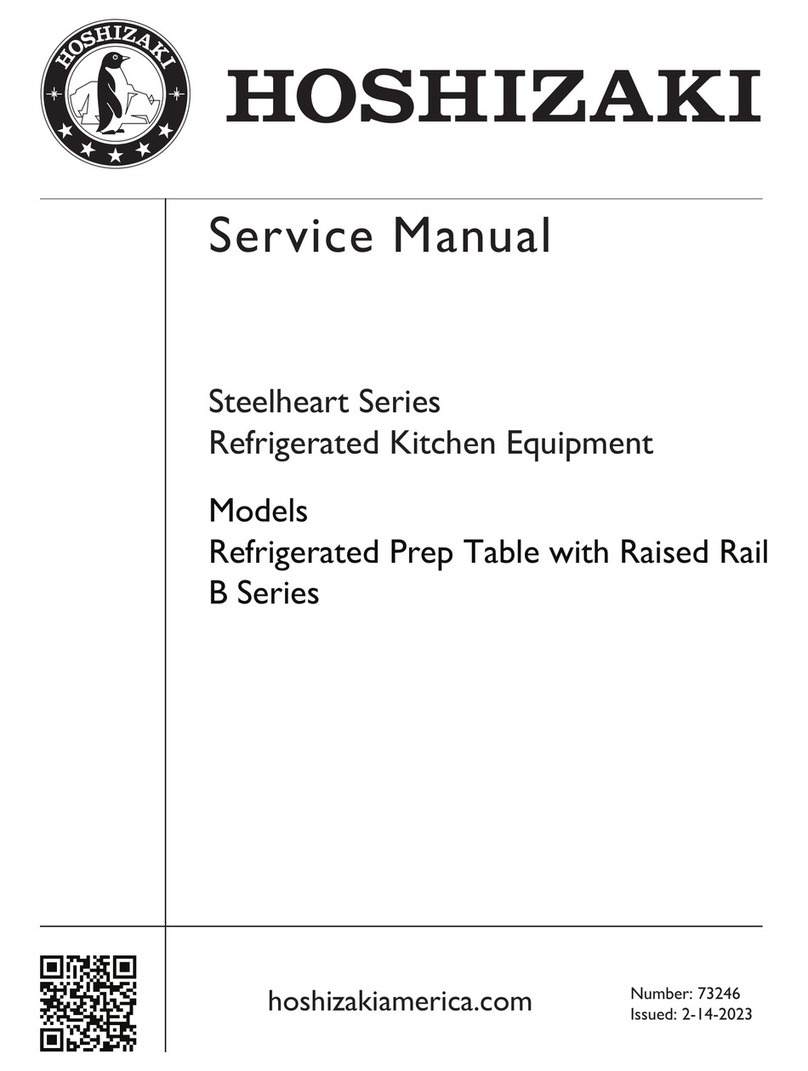 Hoshizaki Steelheart Series Service manual