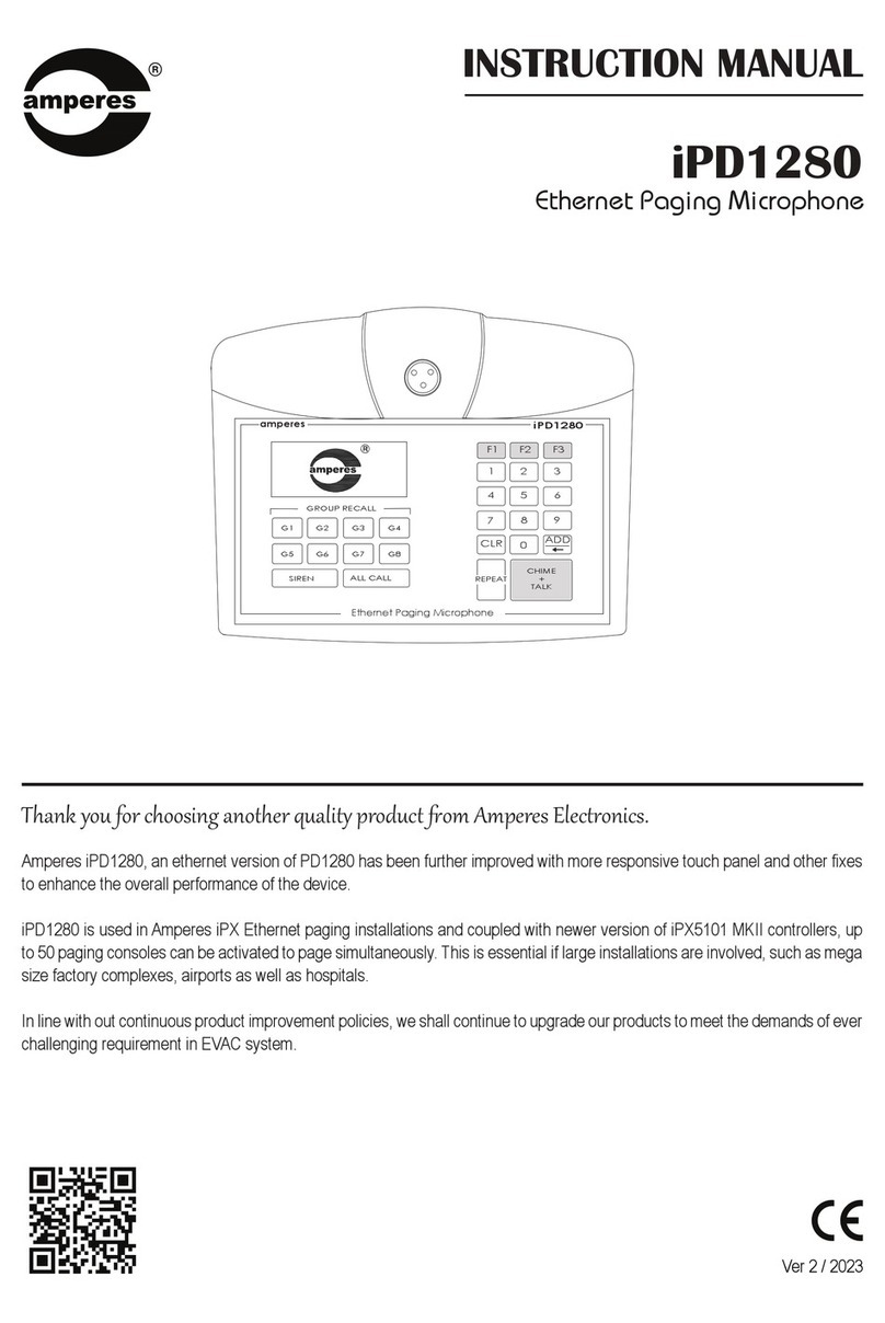 Amperes iPD1280 User manual