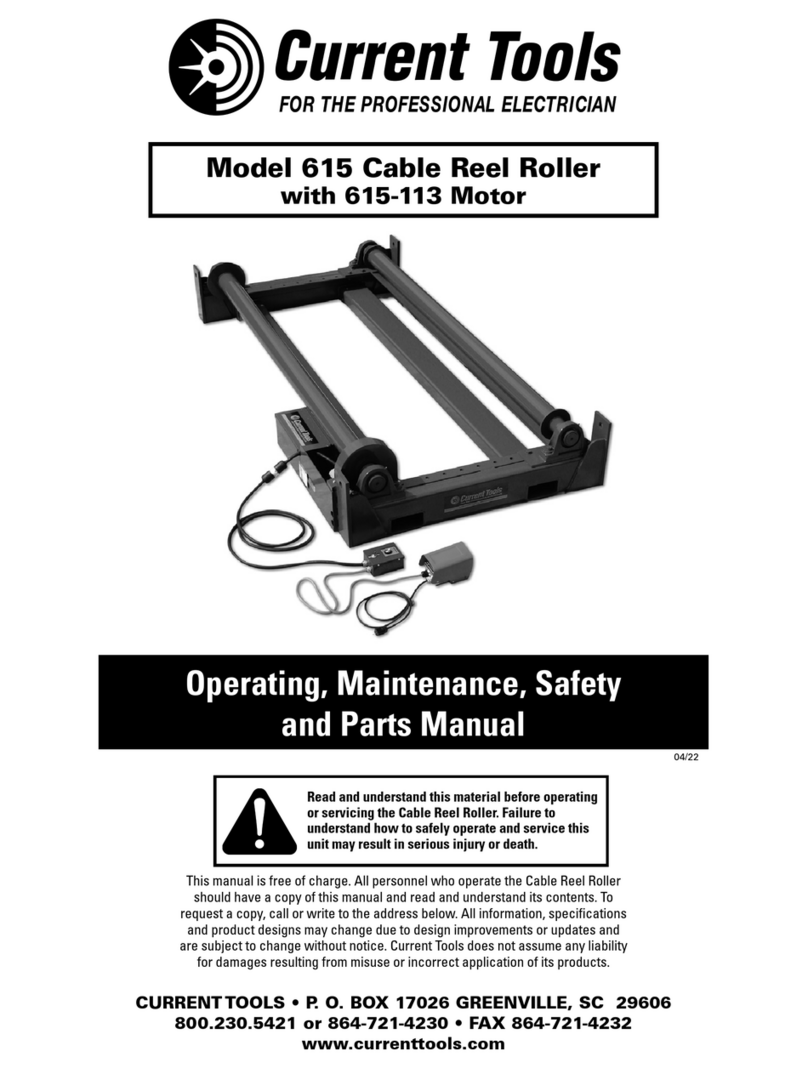 Current Tools 615 User manual