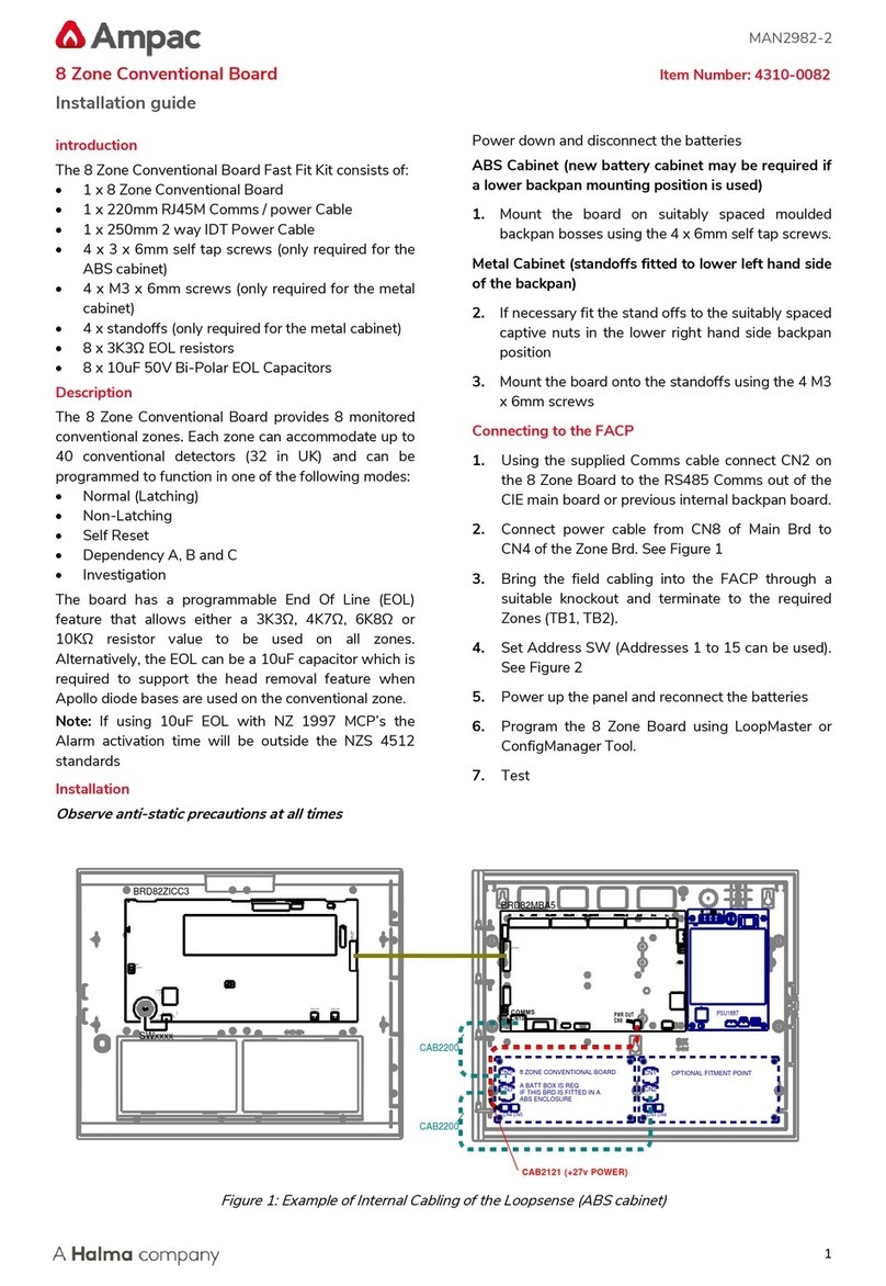 Ampac 4310-0082 User manual