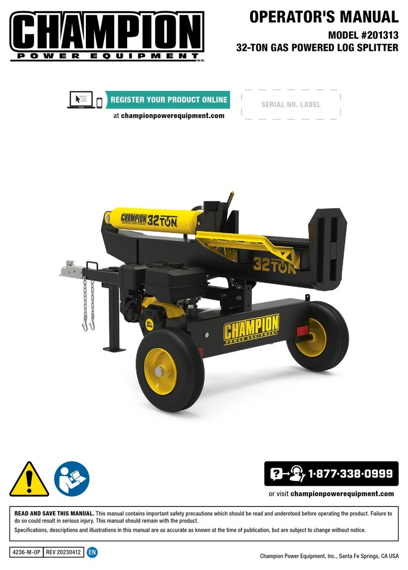 Champion 201313 User manual