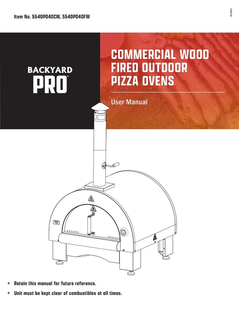 Backyard Pro 554OPO40CW user manual