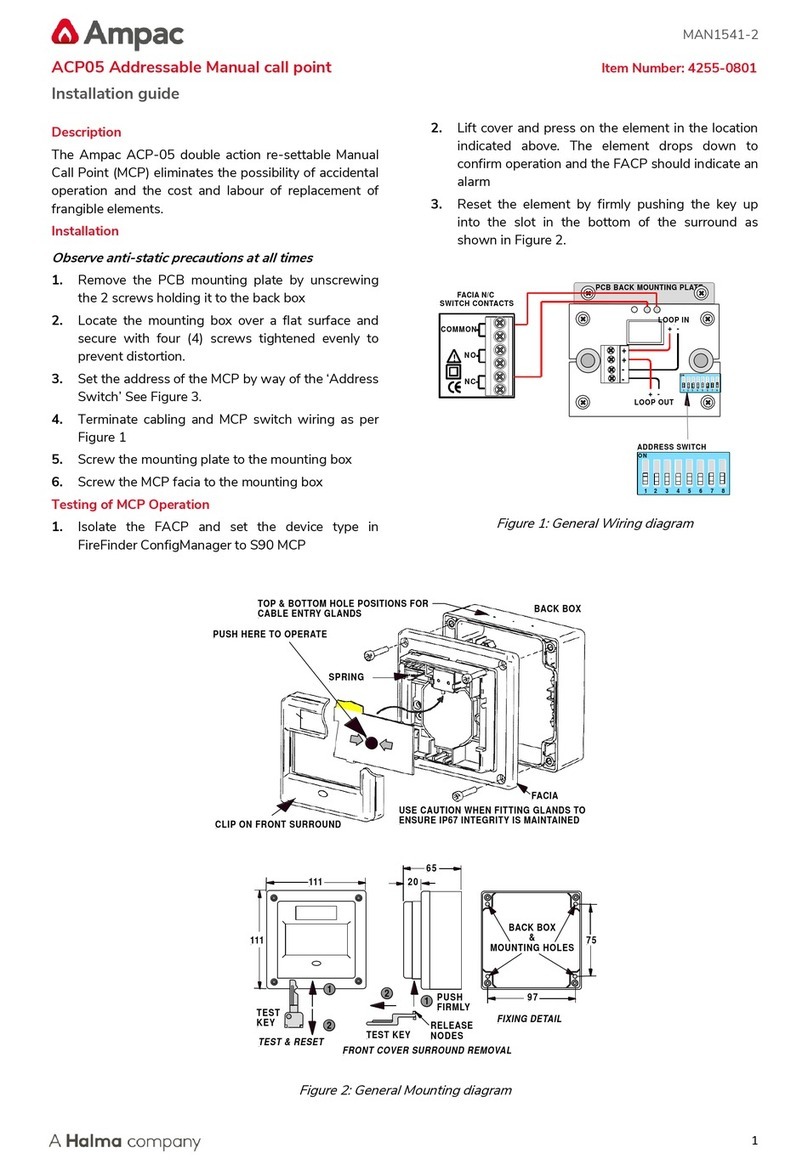 Ampac ACP05 installation guide Ampac ACP05 installation guide