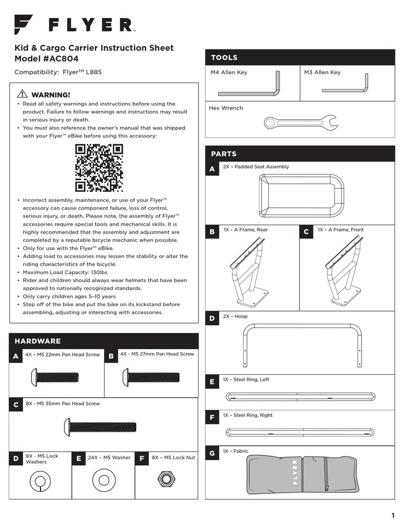 Flyer AC804 instruction sheet