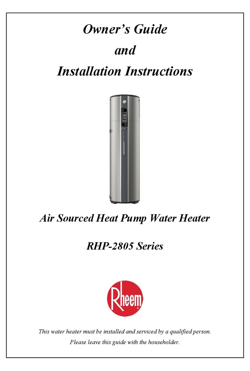 Rheem RHP-2805 Series Technical Document