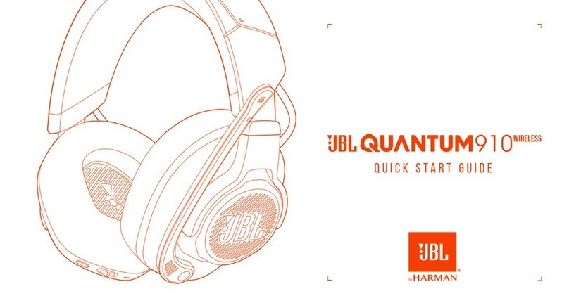 Harman JBL QUANTUM 910 WIRELESS quick start guide
