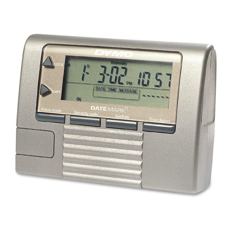 Dymo DateMark user manual