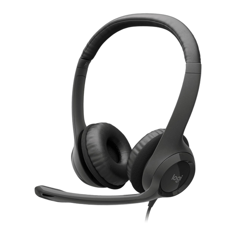 Logitech H390 quick start guide