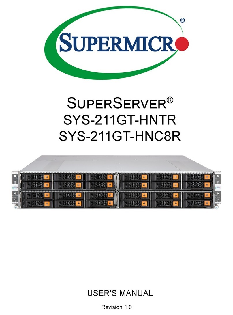 Supermicro SuperServer SYS-211GT-HNTR User manual