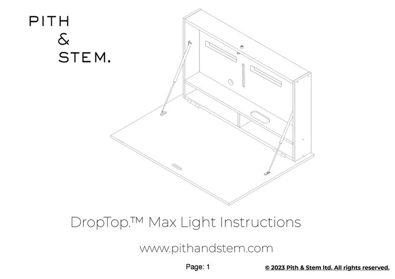 PITH & STEM DropTop User manual
