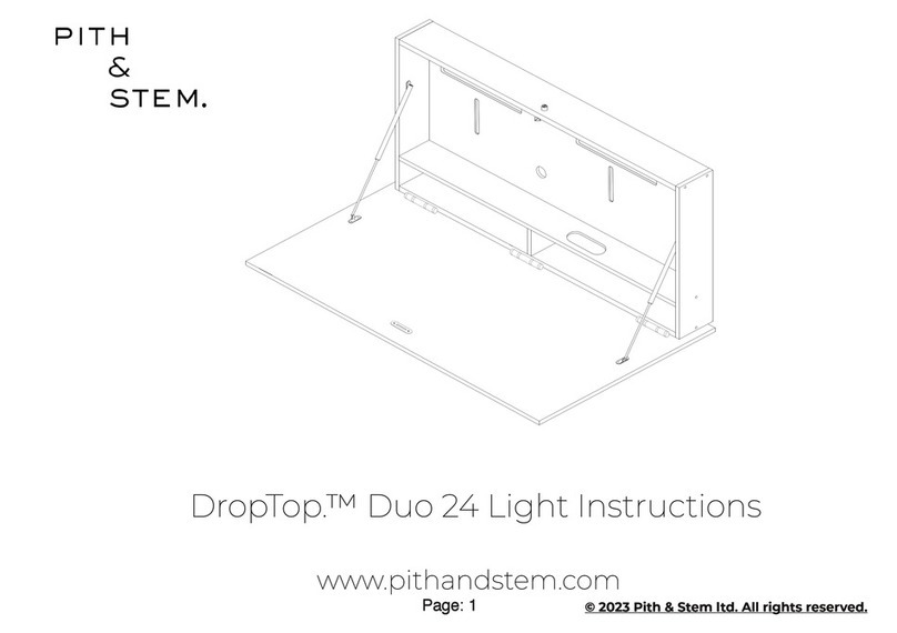 PITH & STEM DropTop Duo 24 instructions PITH & STEM DropTop Duo 24 instructions