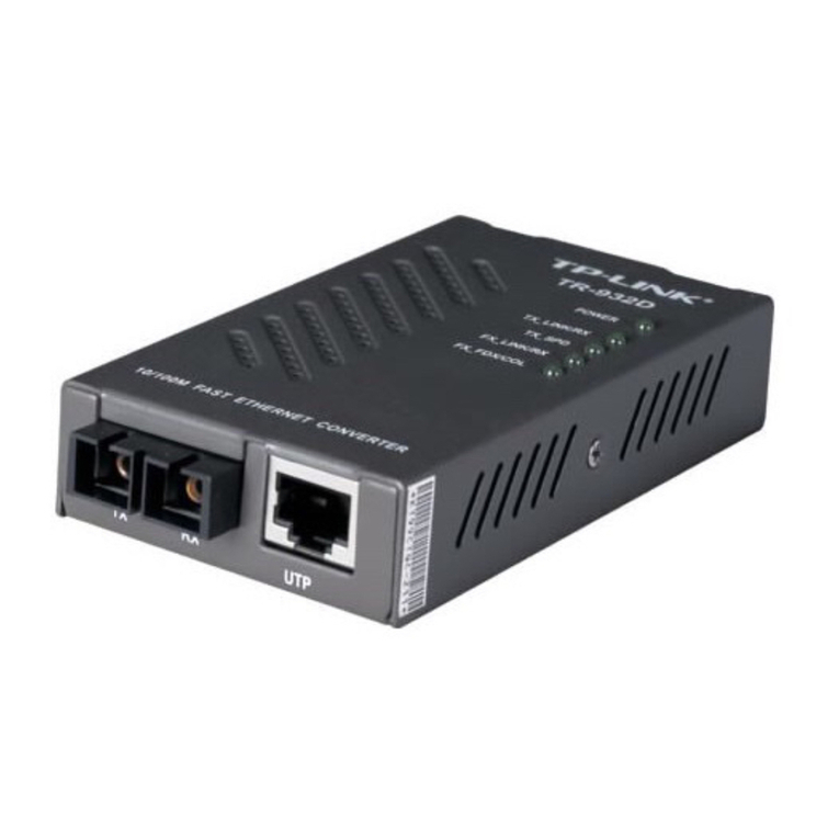 TP-Link TR-932D user manual