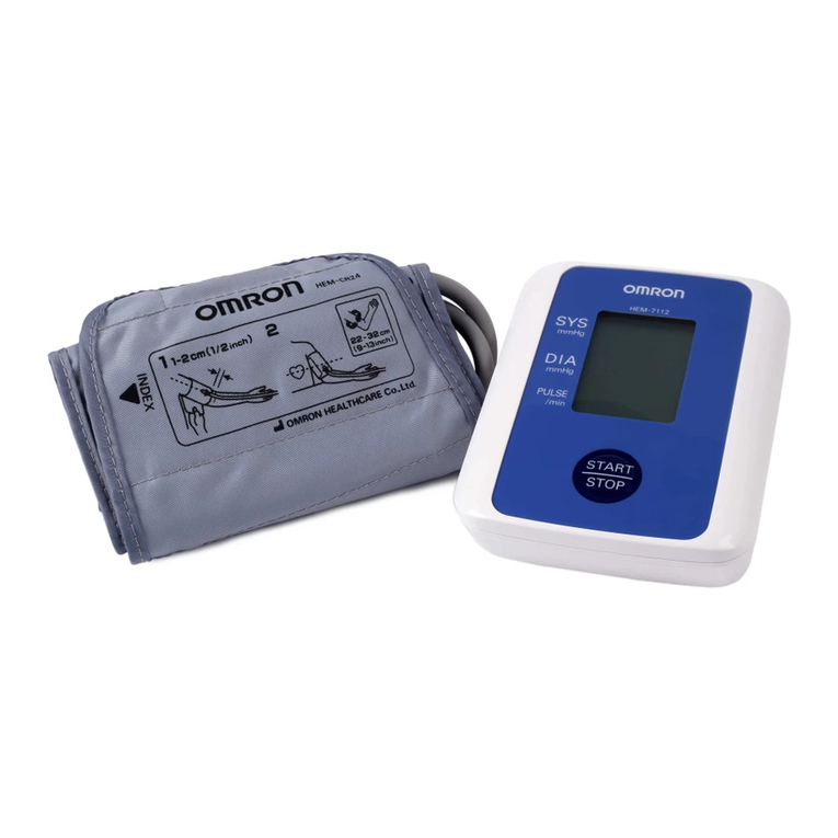 Omron HEM-7112 User manual