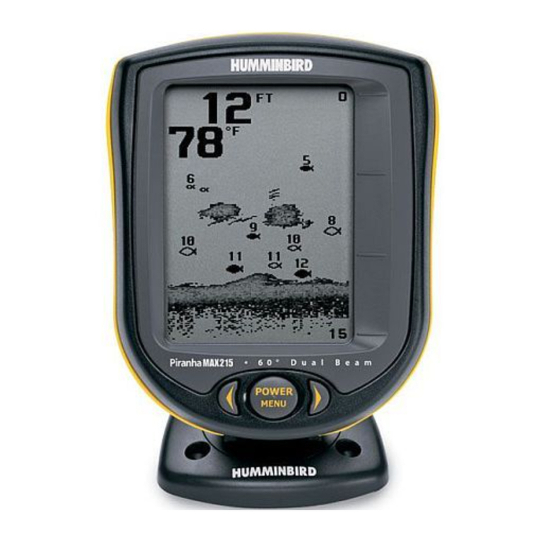 Humminbird PiranhaMAX 215 user manual