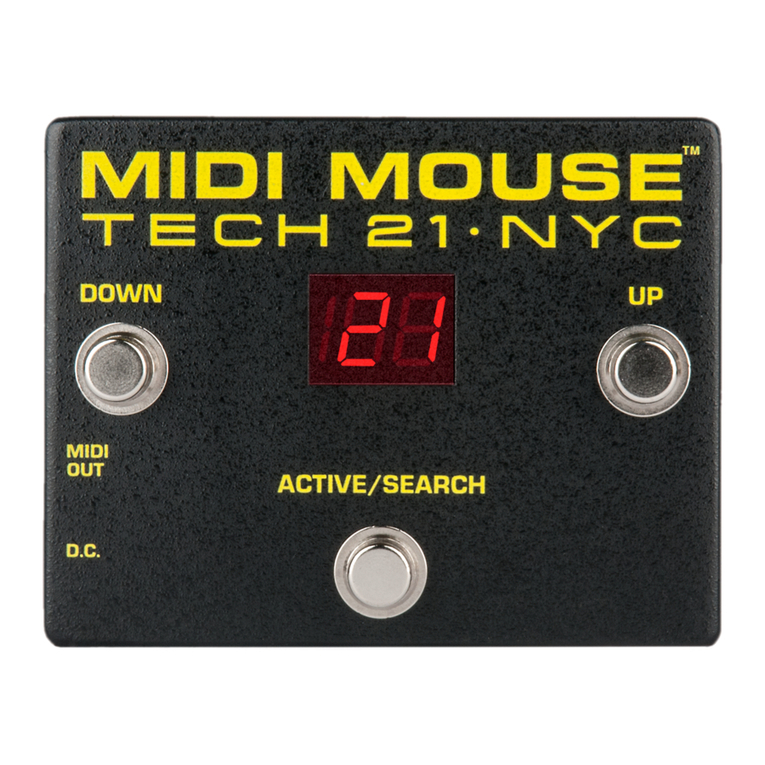 tech21 Midi Mouse user manual