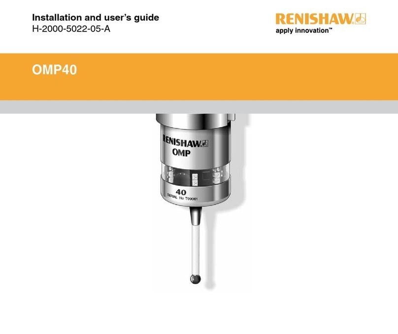 Renishaw OMP40 User manual