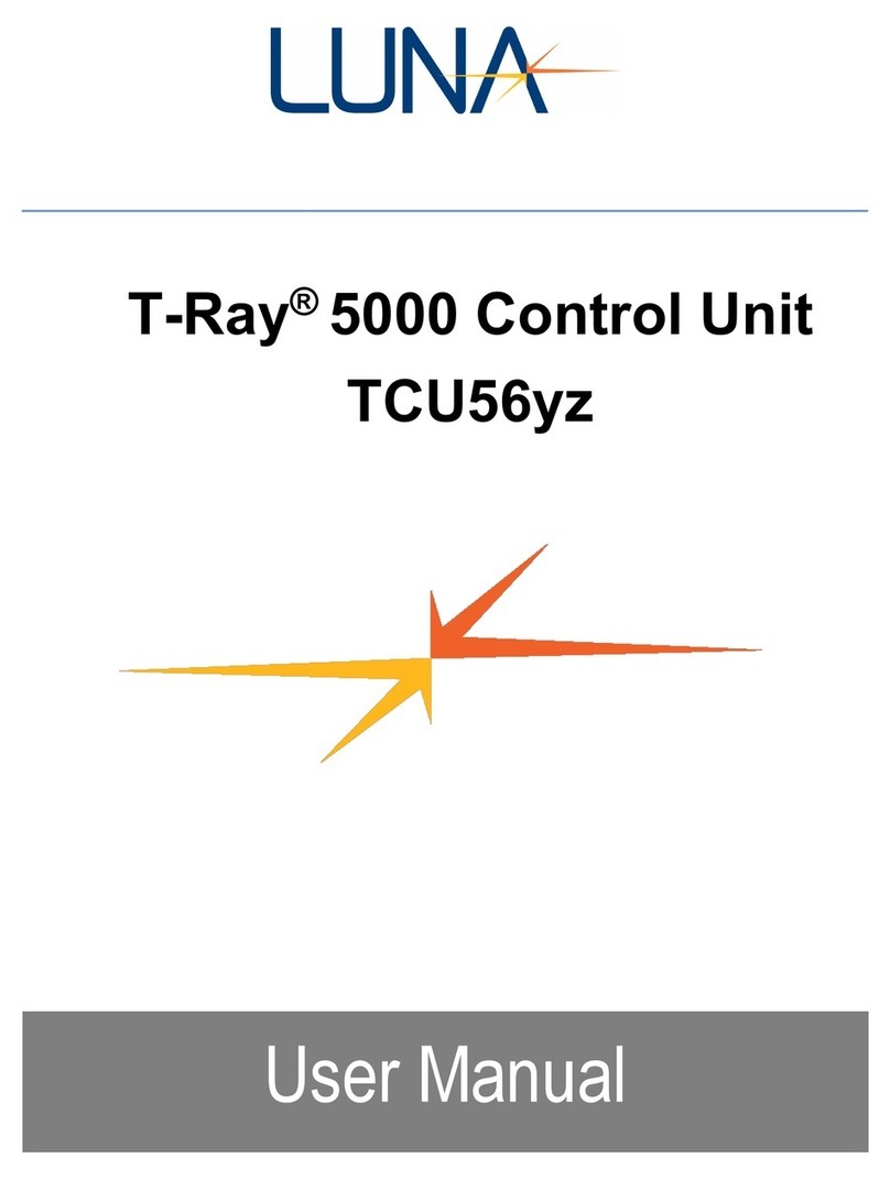 Luna T-Ray 5000 user manual