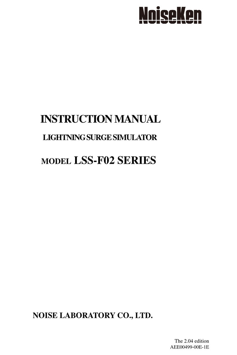 NoiseKen LSS-F02 Series instruction manual