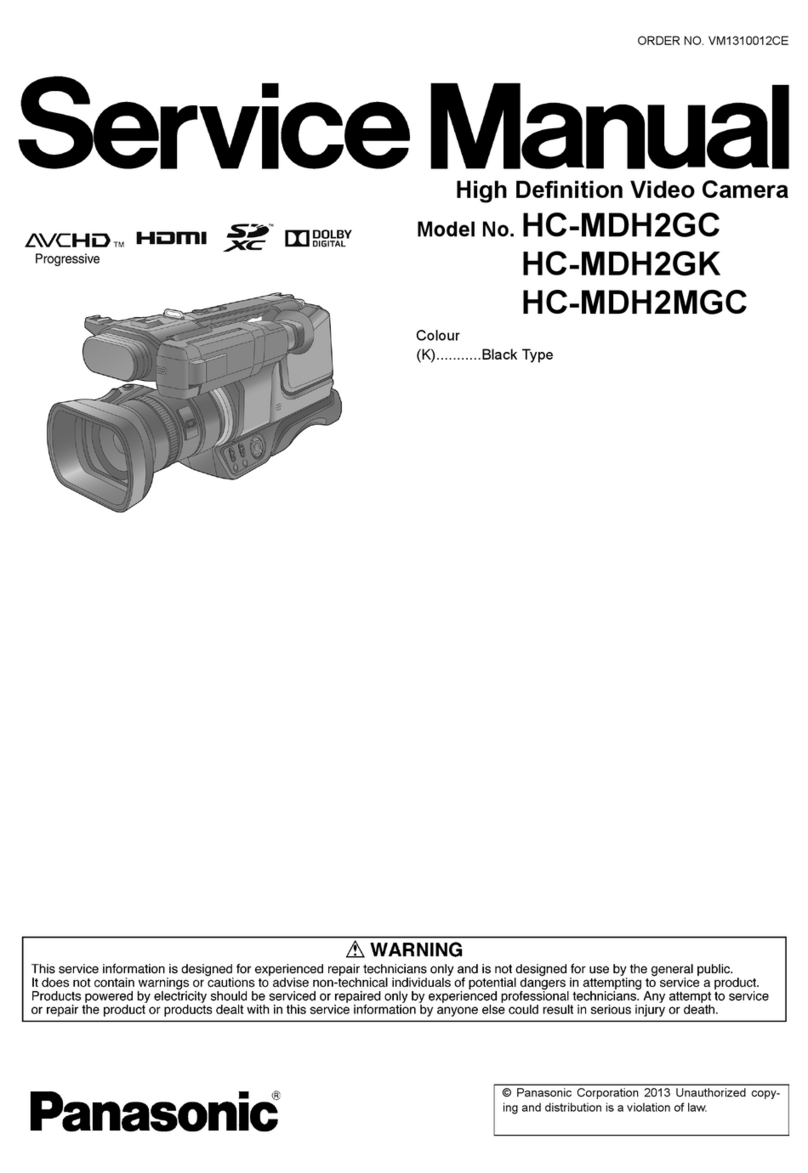Panasonic HC-MDH2GC Service manual