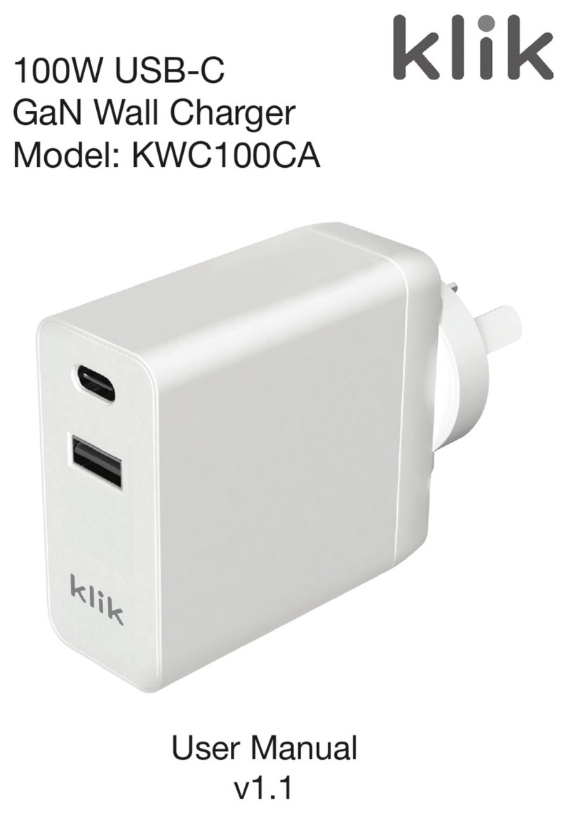 KLIK KWC100CA user manual