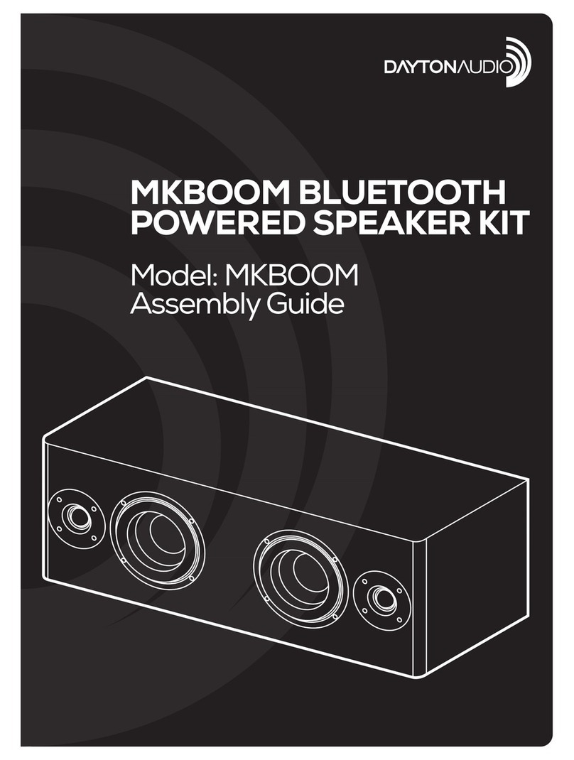 DaytonAudio MKBOOM Assembly guide
