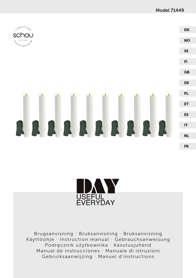 Schou DAY 71449 instruction manual