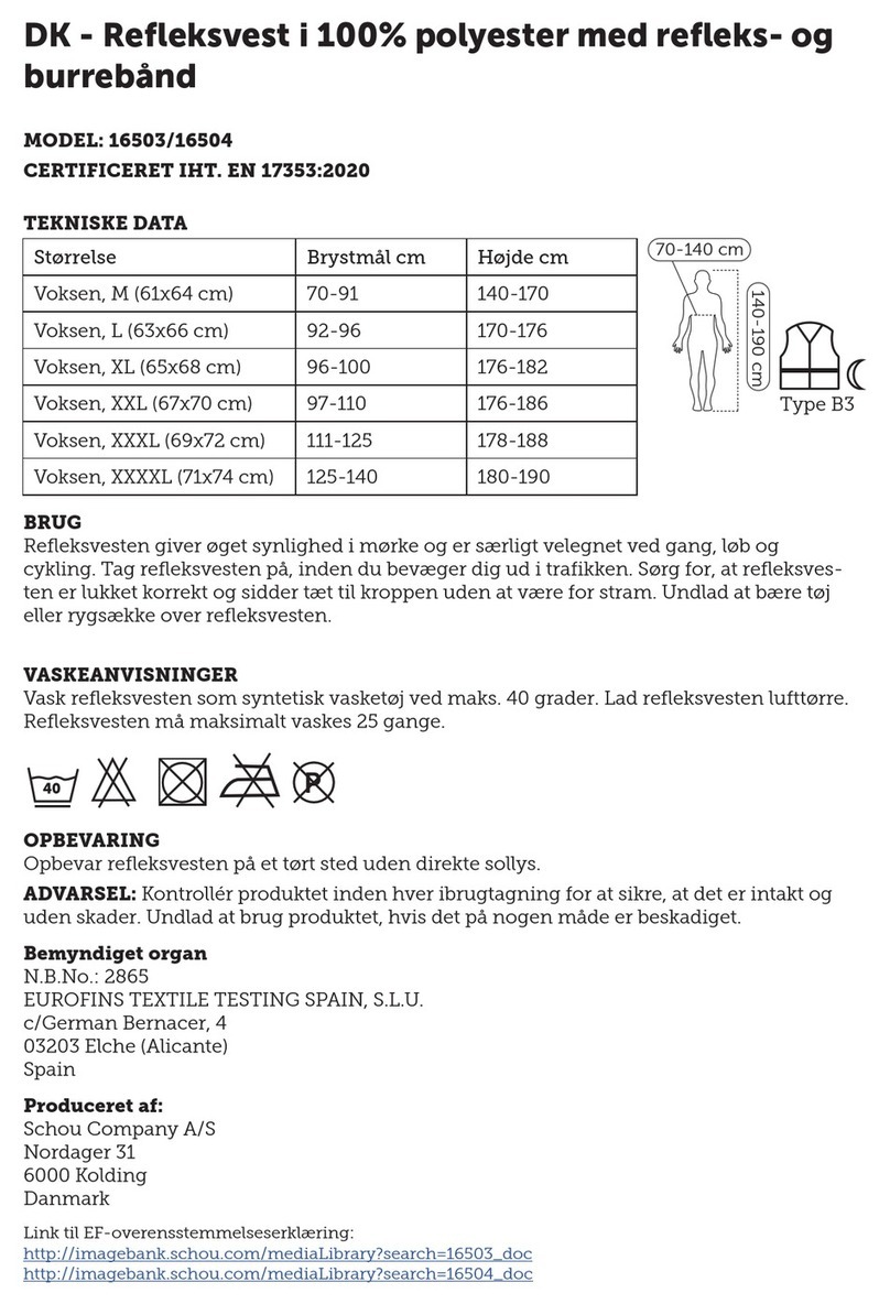 Schou RAWLINK 16503 quick start guide