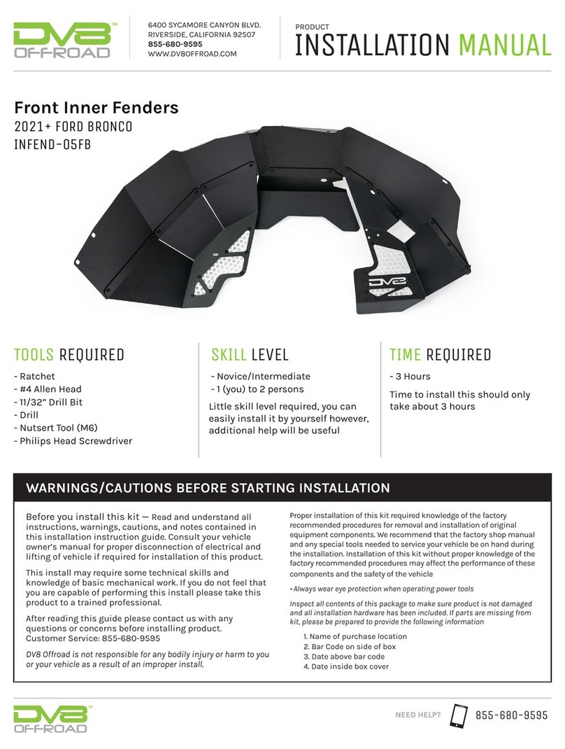 DVB INFEND-05FB User manual