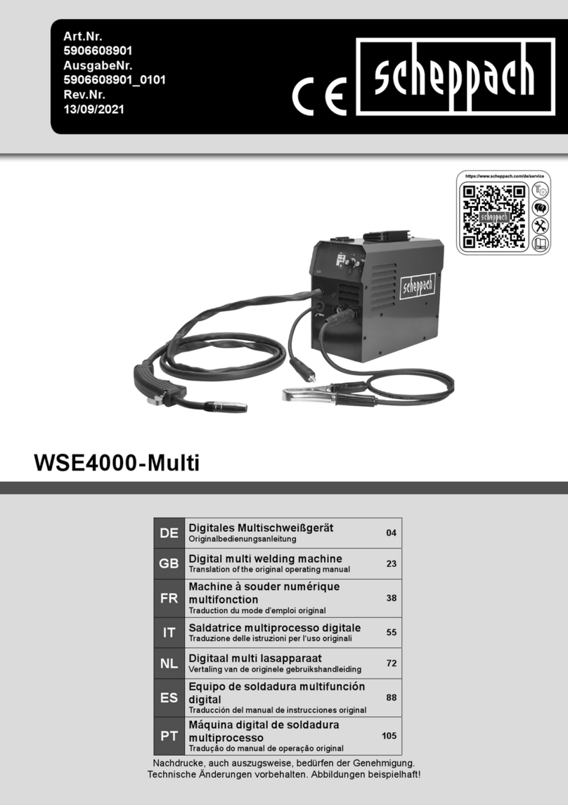Scheppach WSE4000-Multi User manual