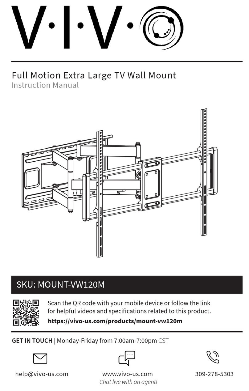 Vivo MOUNT-VW120M instruction manual