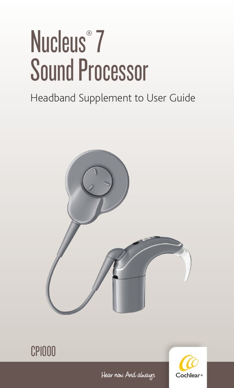 Cochlear Nucleus 7 Owner's manual Cochlear Nucleus 7 Owner's manual