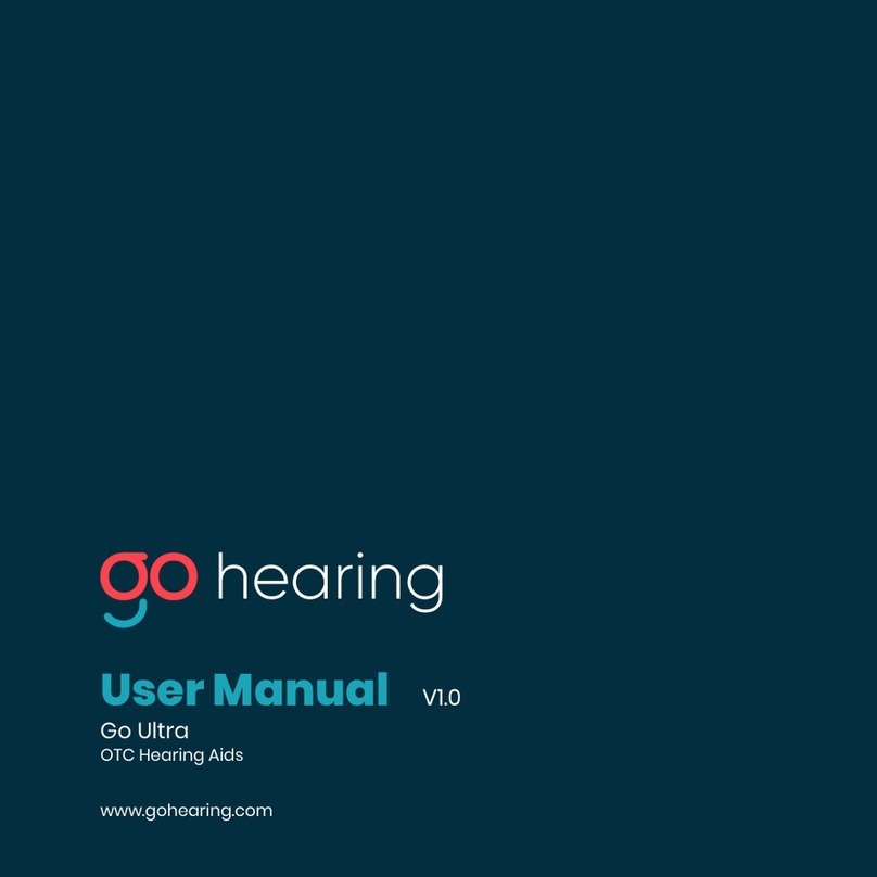 go hearing Go Ultra user manual