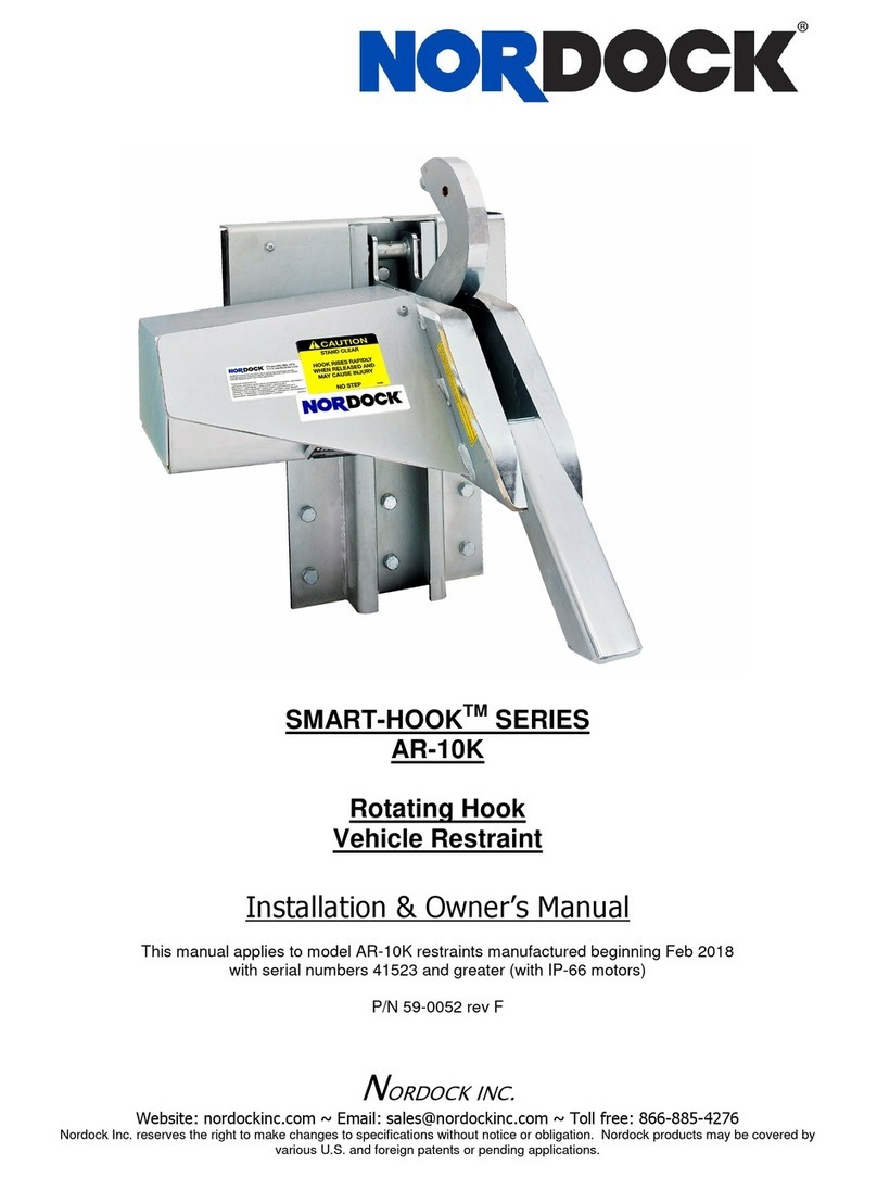 NORDOCK SMART-HOOK AR-10K Installation & owner's manual