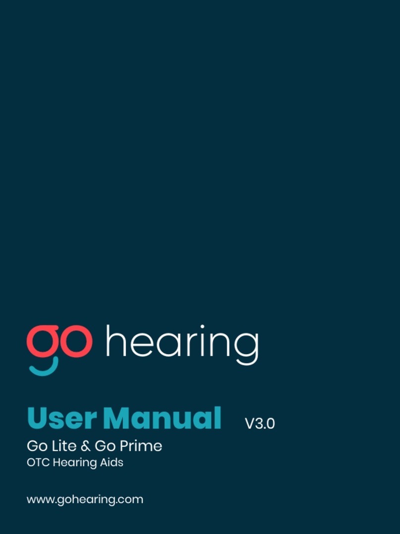 go hearing Go Lite User manual