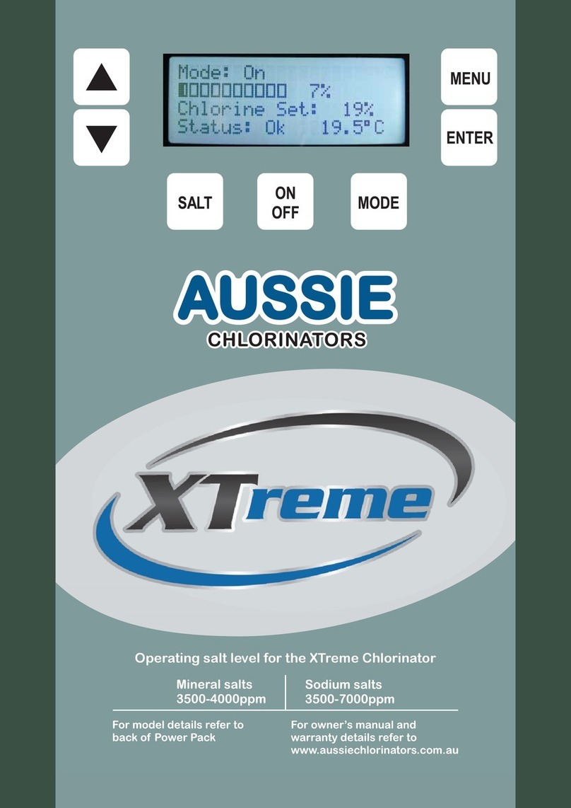 Aussie Chlorinators XTreme XT15 manual