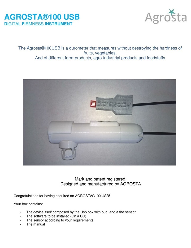 Agrosta 100USB User manual