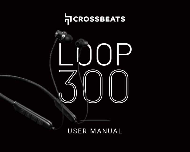 Crossbeats LOOP 300 User manual