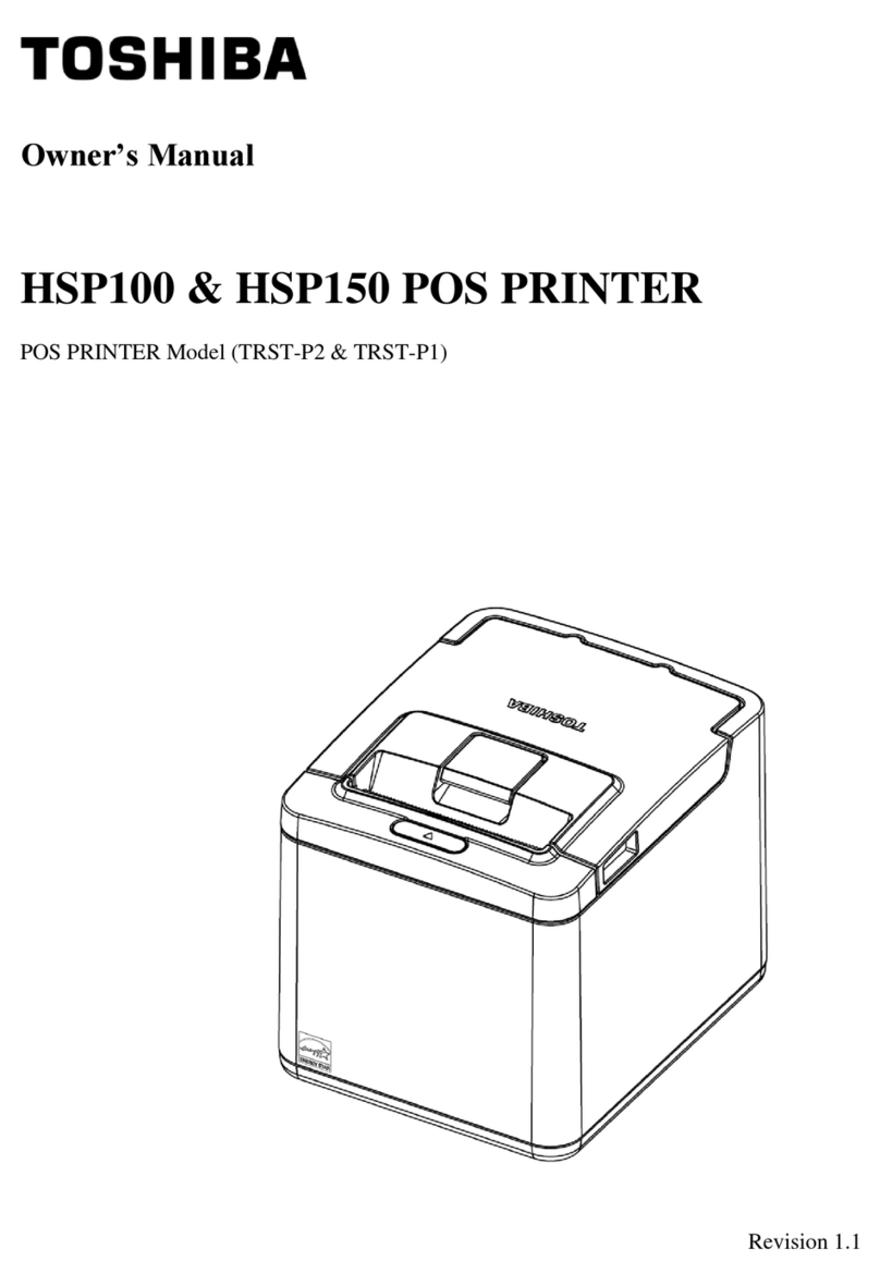 Toshiba HSP100 User manual