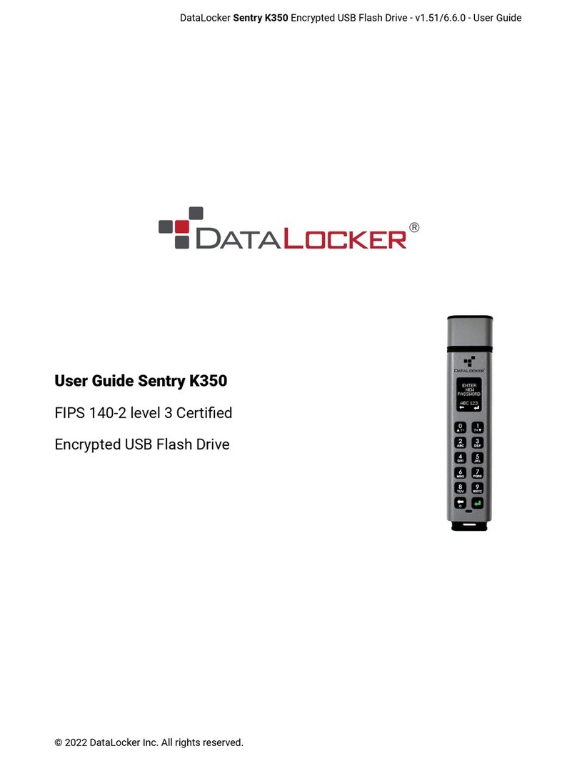 DataLocker Sentry K350 user guide