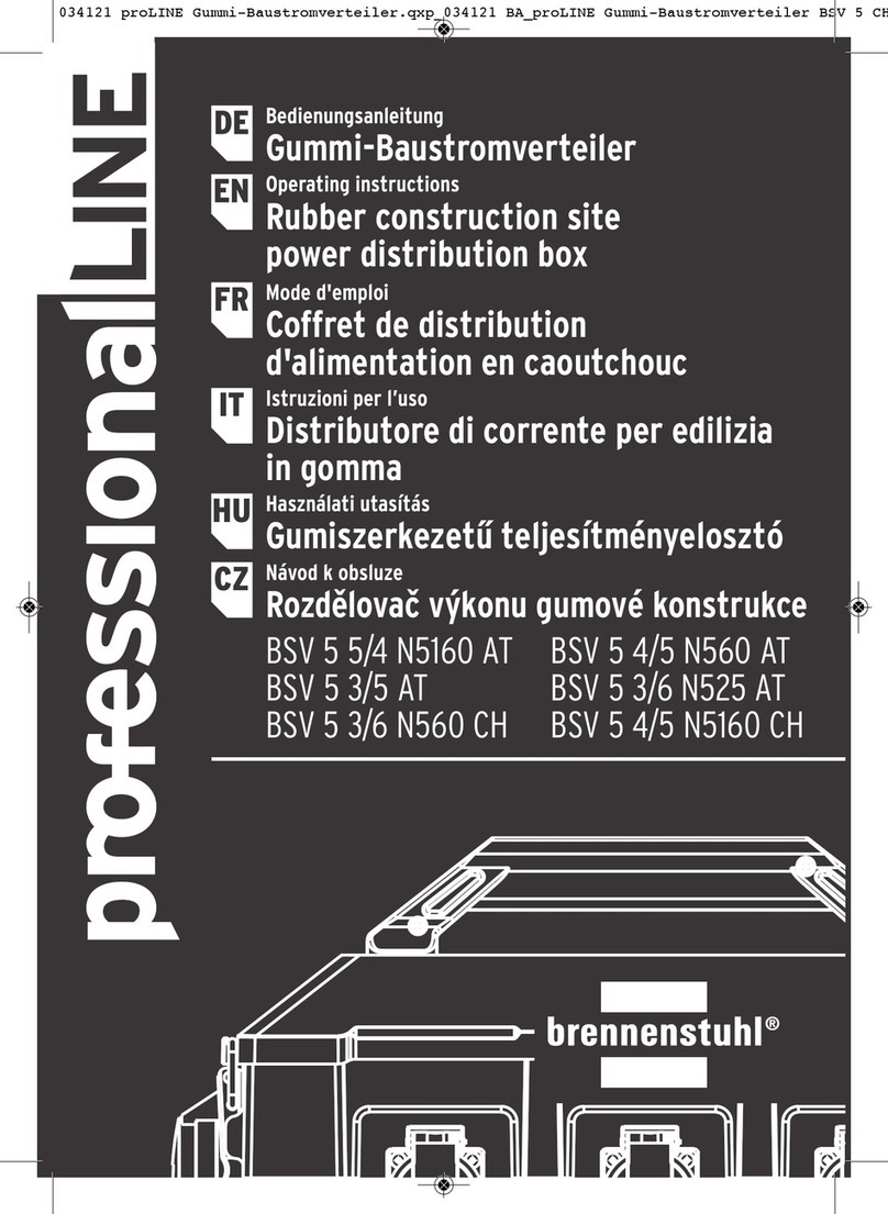 brennenstuhl Professional BSV 5 5/4 N5160 AT User manual