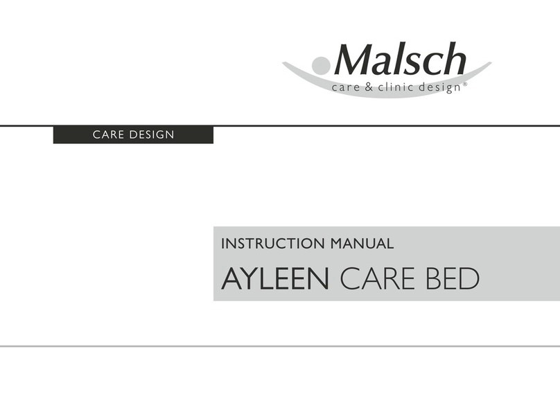 Malsch AYLEEN CARE BED instruction manual