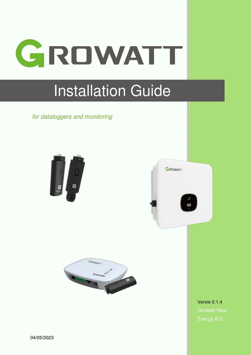 Growatt ShineWiFi-X User manual