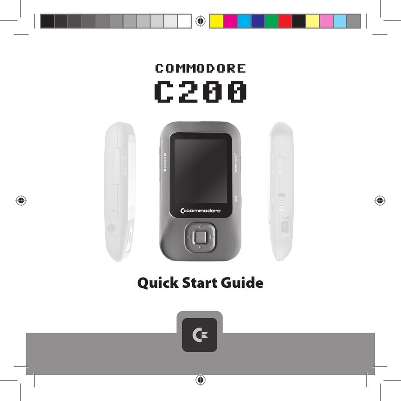 Commodore C200 User manual
