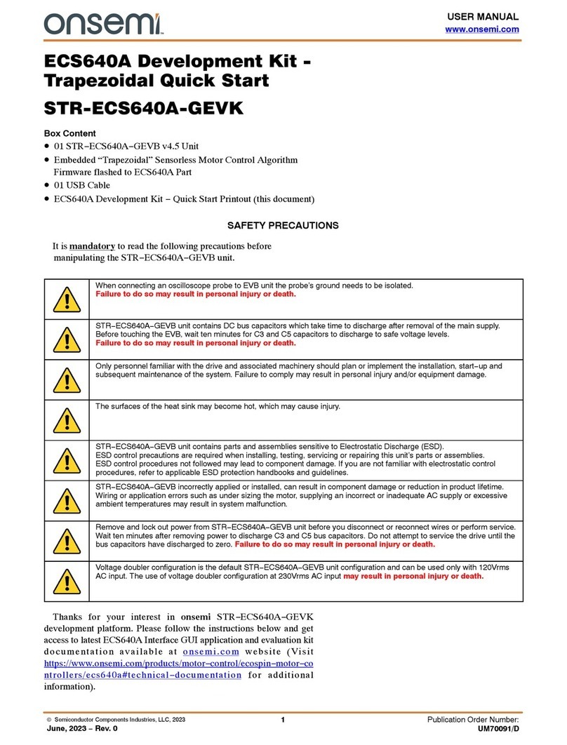 onsemi STR-ECS640A-GEVK User manual