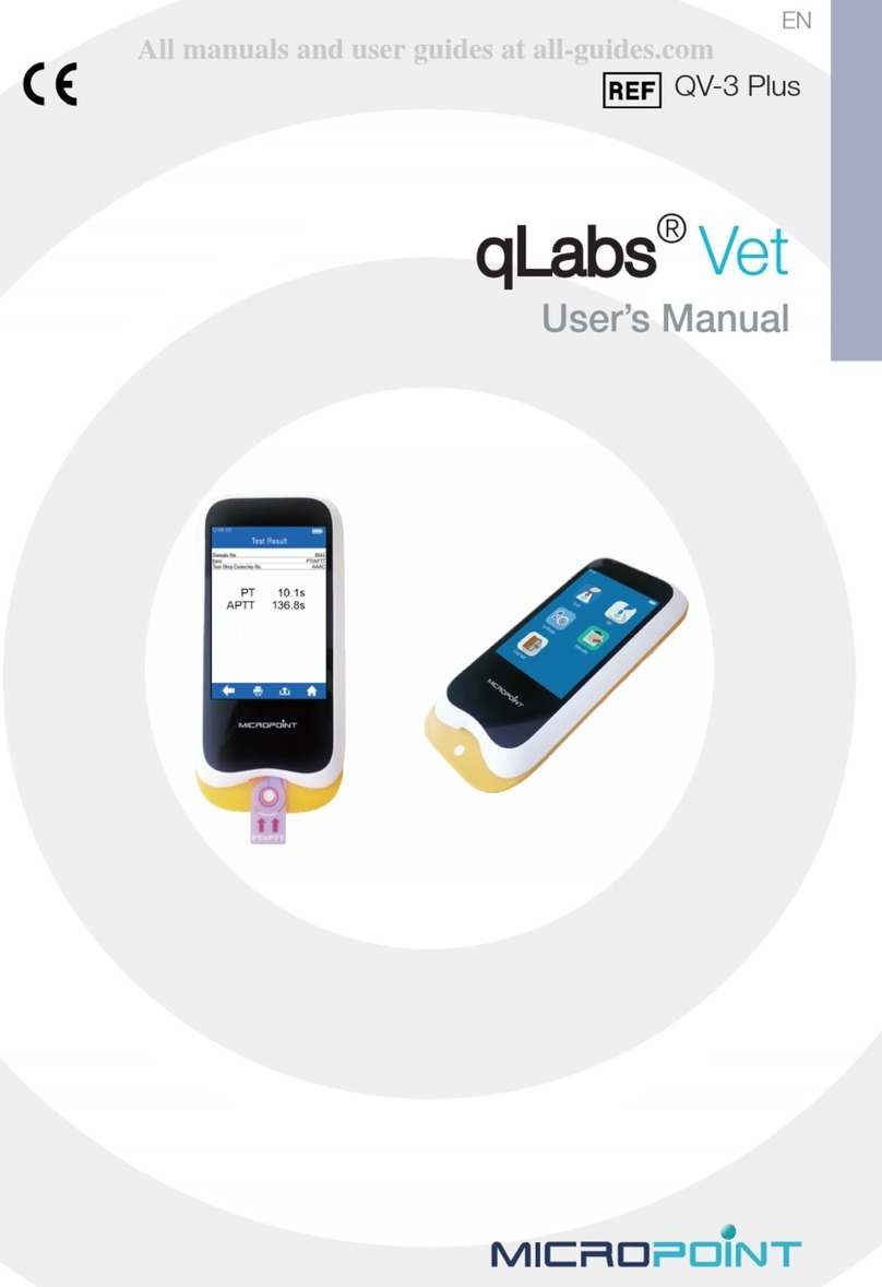 MICROPOINT qLabs Vet User manual