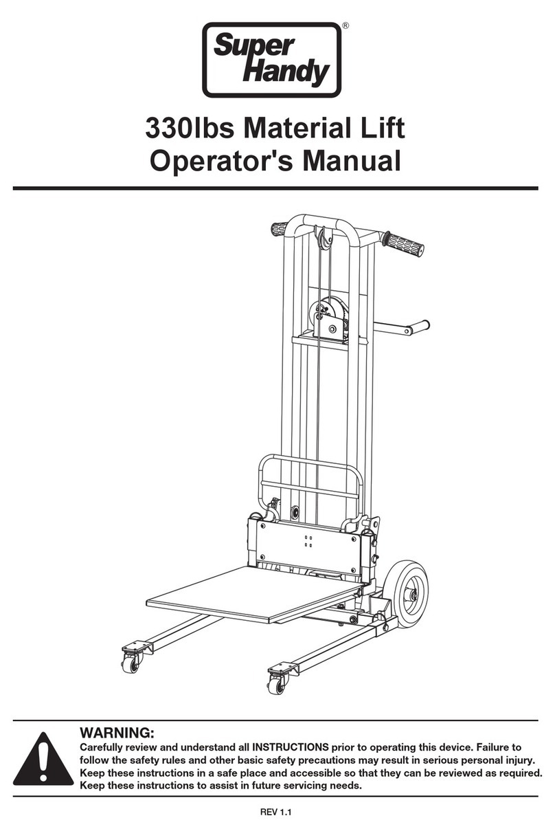 Super Handy GUO097 Operator's manual